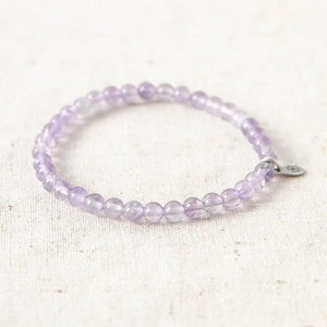 Lavender Amethyst Bracelet