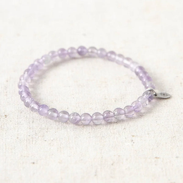 Lavender Amethyst Bracelet