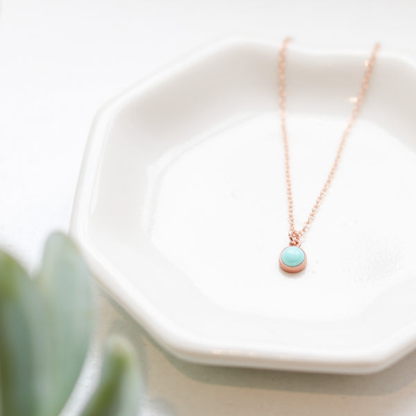 December Birthstone - New Mexico Tyrone Turquoise