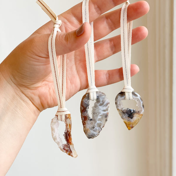 Hand Crafted Oco Geode Ornaments