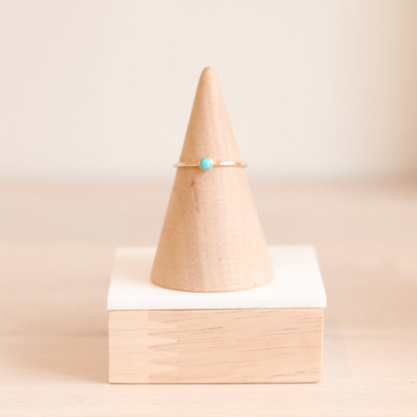 Petite Turquoise Stacking Ring